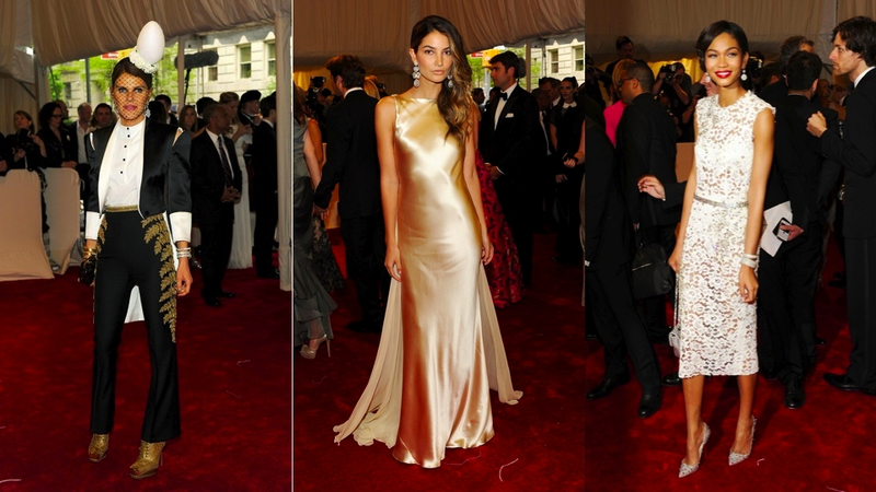 Illustration for article titled The Best (And Strangest) Looks From The Met Ball Red Carpet